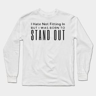 Ill Fitting Long Sleeve T-Shirt